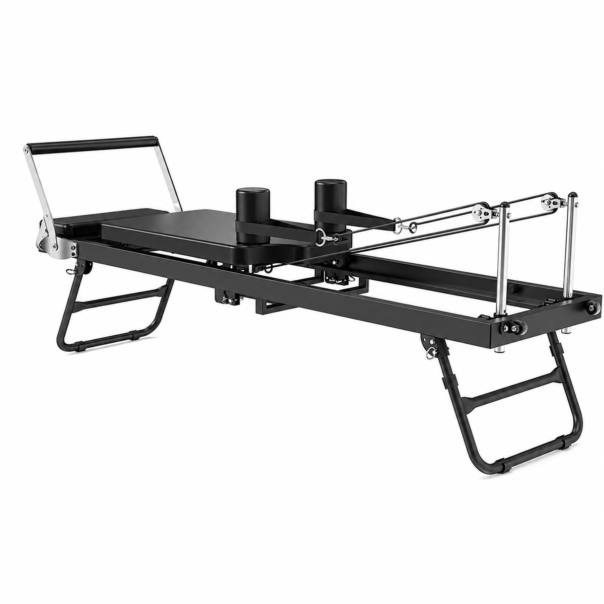 Folding Home Pilates Reformer Board Dual Resistance Machine