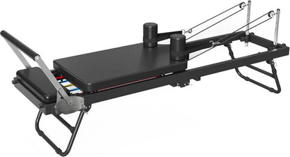 Folding Home Pilates Reformer Board Dual Resistance Machine