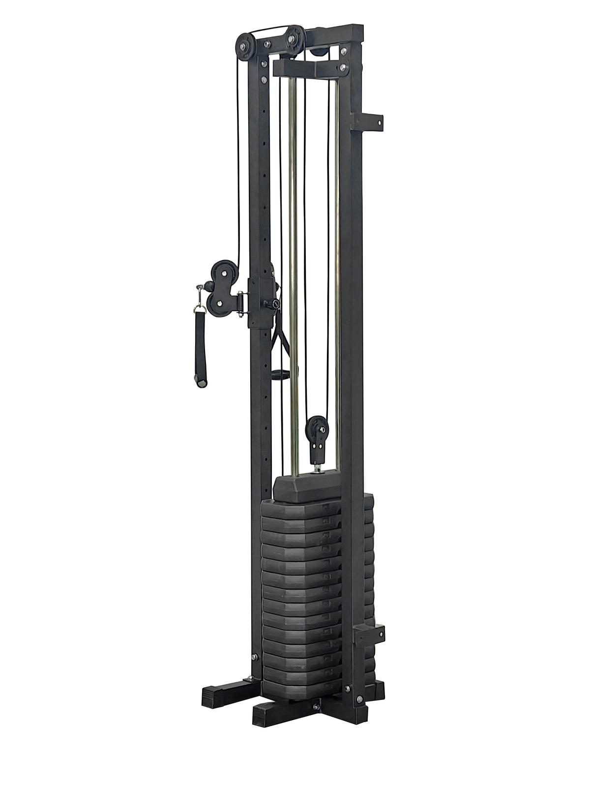 wall mounted cable pulley machine