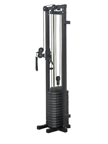 wall mounted cable pulley machine