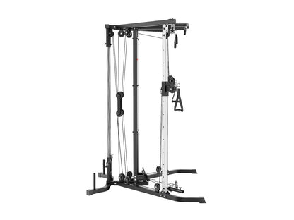 POWA Gym Dual Adjustable Functional Crossover Cable Pulley Machine DUP