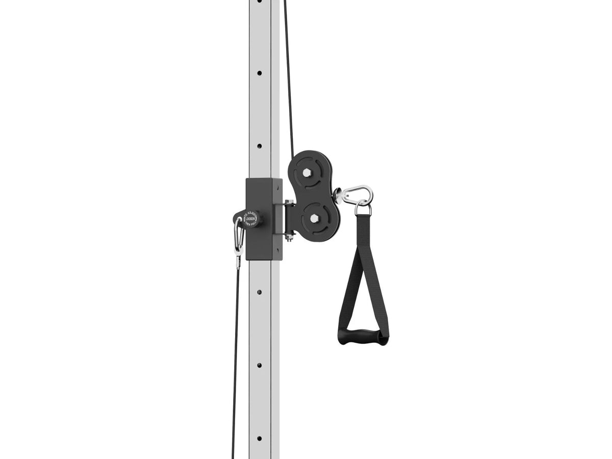 POWA Gym Dual Adjustable Functional Crossover Cable Pulley Machine DUP