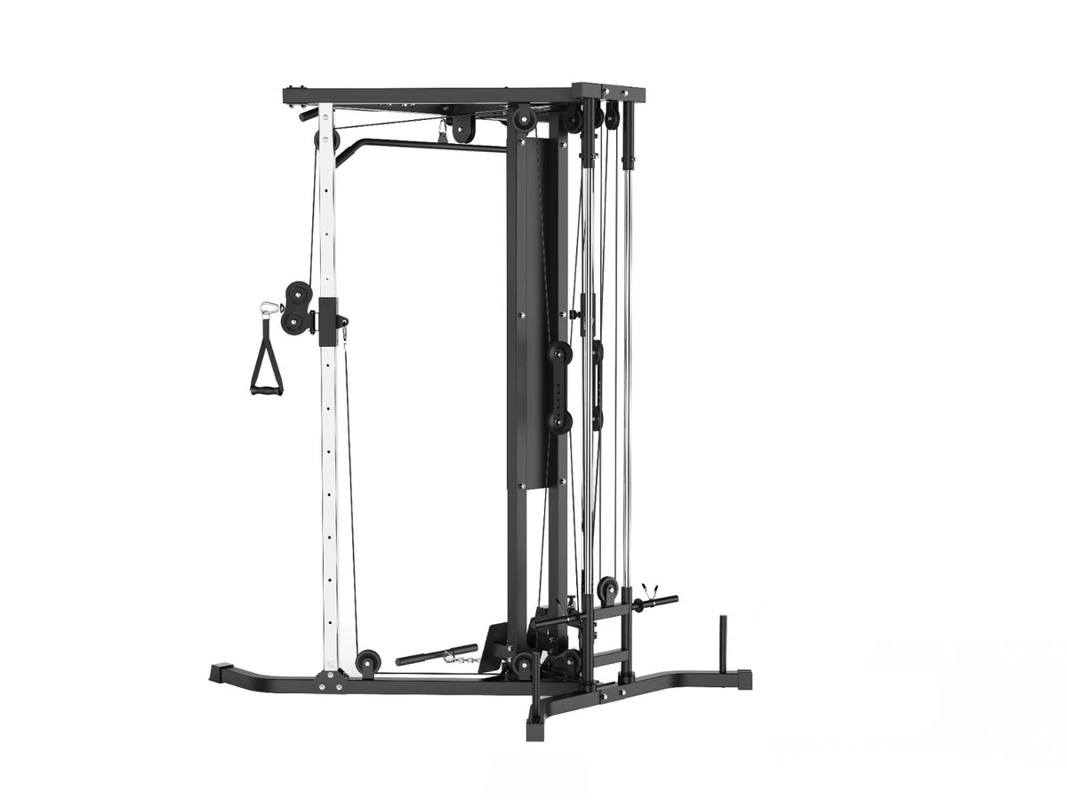 POWA Gym Dual Adjustable Functional Crossover Cable Pulley Machine DUP