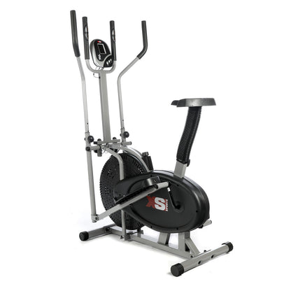 xs sports magnetic recumbent seated exercise bike